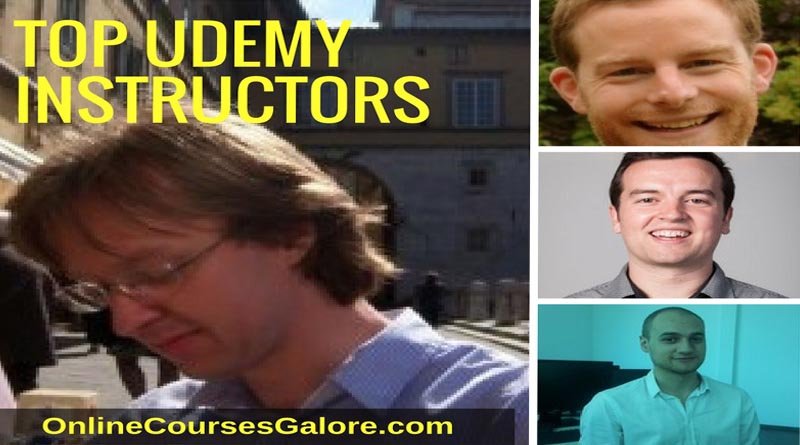 Top udemy instructors with 100K+ students enrolled