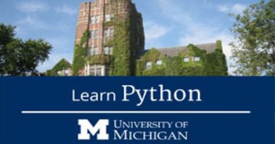 learn python on coursera from Michigan university