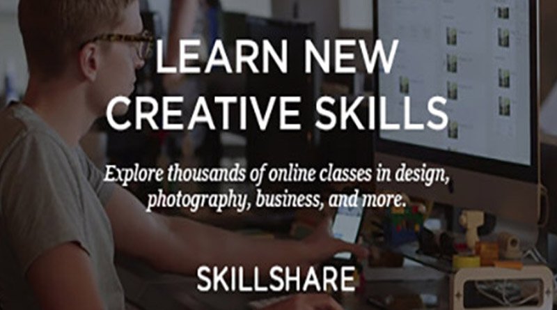 Get first month of Skillshare premium for free