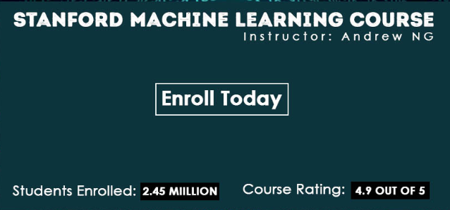Machine Learning Course By Stanford University on Coursera 