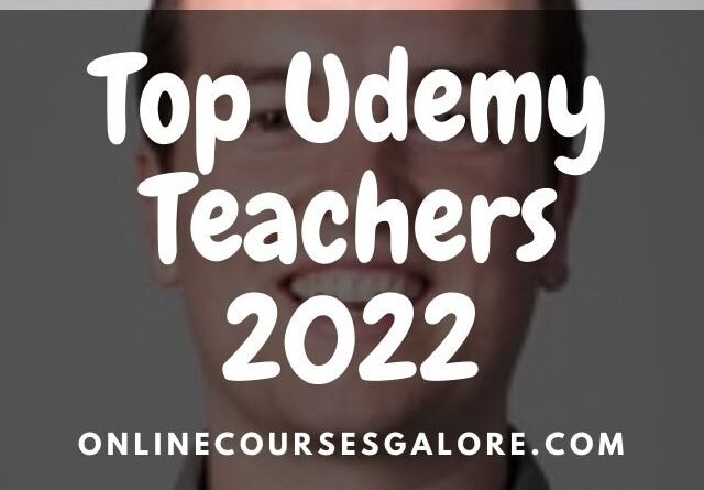 Top Udemy Teachers in 2022