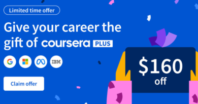 $160 OFF Coursera Plus Annual Subscription