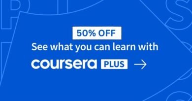 Coursera Plus 50% OFF