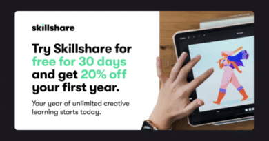 Skillshare black friday and cyber monday sale 2025