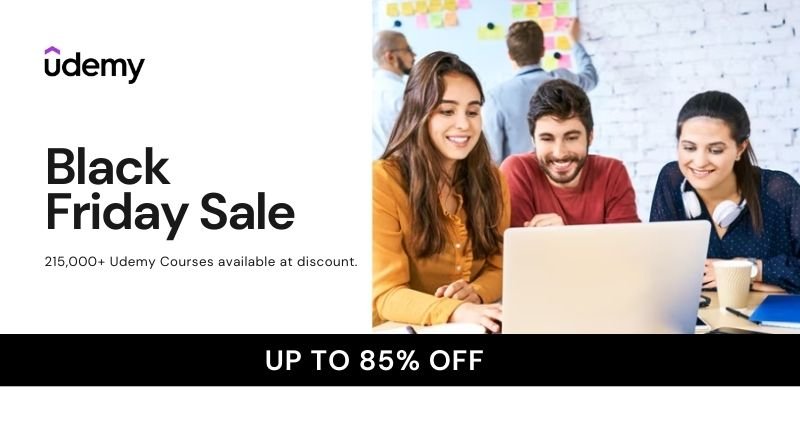 Udemy Black Friday Sale 2024