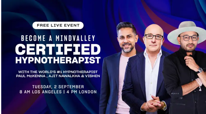 mindvalley hypnotherapist certification with Paul McKenna
