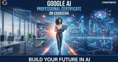 Google AI Professional Certificate Build your future in AI