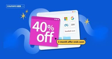 Coursera Plus 40% OFF 2026