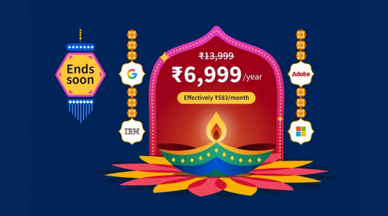 Coursera plus diwali sale