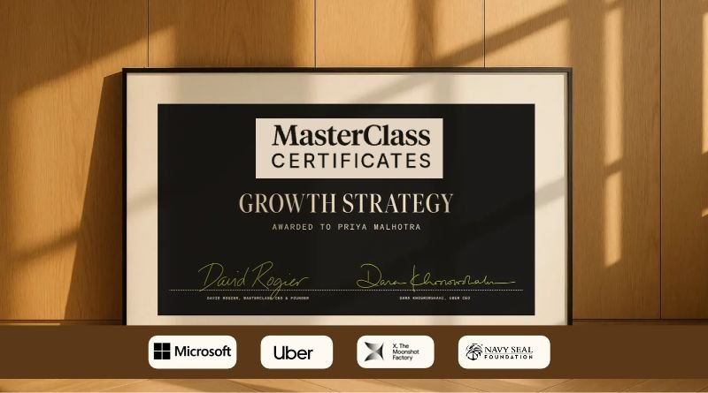Masterclass certificates review